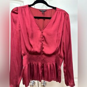 Banana Republic polyester blouse